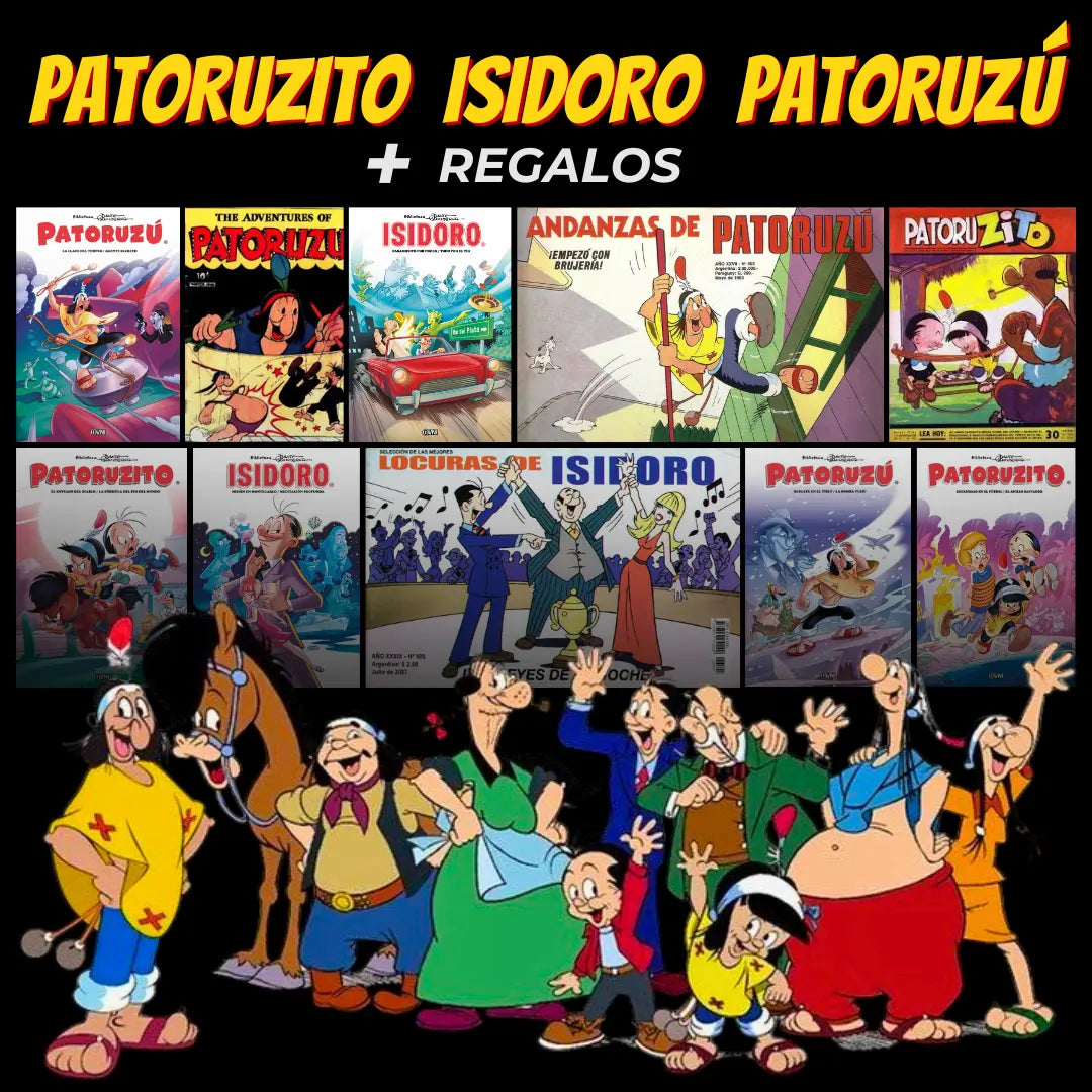 Megapack Patoruzú, Isidoro y Patoruzito